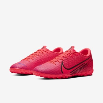 Nike Mercurial Vapor 13 Academy TF - Férfi Focicipő - Piros/Piros/Fekete